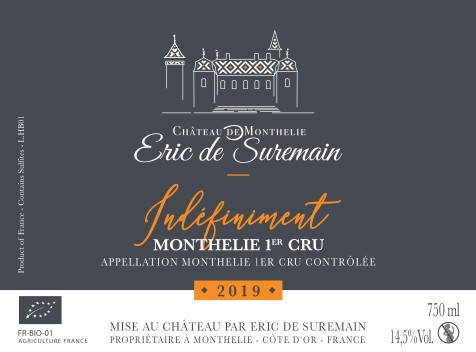 2019 Monthelie 1er Cru Rouge, Cuvée Indéfiniment, Ch. de Monthelie